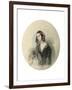 Portrait of the Poetess Yevdokiya Rostopchina, (1811-185), 1846-Pyotr Fyodorovich Sokolov-Framed Giclee Print
