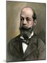 Portrait of the Politician Lord Randolph Churchill (1849-1895), Father of Winston. 19Th Century Eng-null-Mounted Giclee Print