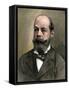 Portrait of the Politician Lord Randolph Churchill (1849-1895), Father of Winston. 19Th Century Eng-null-Framed Stretched Canvas