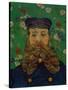 Portrait of the Postman Joseph Roulin, c.1889-Vincent van Gogh-Stretched Canvas