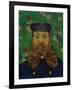 Portrait of the Postman Joseph Roulin, c.1889-Vincent van Gogh-Framed Giclee Print