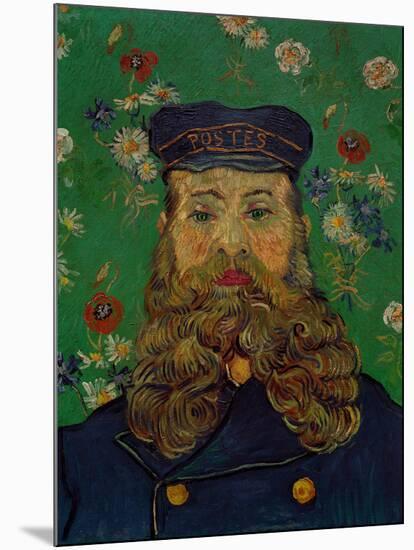 Portrait of the Postman Joseph Roulin, c.1889-Vincent van Gogh-Mounted Giclee Print