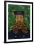 Portrait of the Postman Joseph Roulin, c.1889-Vincent van Gogh-Framed Giclee Print