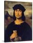 Portrait of the Preacher Scappi-Francesco Francia-Stretched Canvas