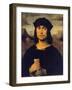 Portrait of the Preacher Scappi-Francesco Francia-Framed Giclee Print