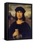 Portrait of the Preacher Scappi-Francesco Francia-Framed Stretched Canvas