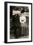 Portrait of the Prime Minister of Imperial Russia Pyotr Stolypin with His Wife, 1910-null-Framed Giclee Print