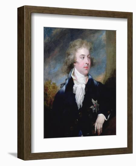 Portrait of the Prince of Wales, Late King George IV, 1790-John S. Smith-Framed Giclee Print