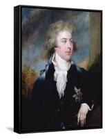 Portrait of the Prince of Wales, Late King George IV, 1790-John S. Smith-Framed Stretched Canvas