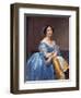 Portrait of the Princesse De Broglie, 1853-Jean-Auguste-Dominique Ingres-Framed Giclee Print