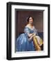 Portrait of the Princesse De Broglie, 1853-Jean-Auguste-Dominique Ingres-Framed Giclee Print