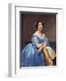 Portrait of the Princesse De Broglie, 1853-Jean-Auguste-Dominique Ingres-Framed Giclee Print