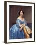 Portrait of the Princesse De Broglie, 1853-Jean-Auguste-Dominique Ingres-Framed Giclee Print