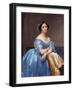 Portrait of the Princesse De Broglie, 1853-Jean-Auguste-Dominique Ingres-Framed Premium Giclee Print