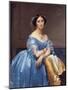 Portrait of the Princesse De Broglie, 1853-Jean-Auguste-Dominique Ingres-Mounted Premium Giclee Print