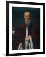 Portrait of the Procurator Alessandro Gritti-Jacopo Tintoretto-Framed Giclee Print