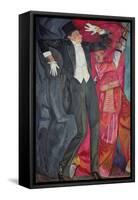 Portrait of the Producer Vsevolod Emilievich Meyerhold (1874-1940) 1916-Boris Dmitrievich Grigoriev-Framed Stretched Canvas