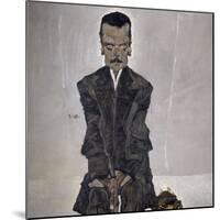 Portrait of the Publisher Eduard Kosmack, 1910-Egon Schiele-Mounted Giclee Print