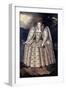 Portrait of the Queen Elizabeth Ier by Marcus Gheeraerts-null-Framed Giclee Print