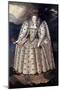 Portrait of the Queen Elizabeth Ier by Marcus Gheeraerts-null-Mounted Giclee Print