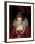 Portrait of the Queen of France Maria De' Medici Attributed to Frans Pourbus the Younger-null-Framed Photographic Print