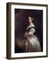 Portrait of the Queen Victoria I by Franz Xavier Winterhalter-null-Framed Giclee Print