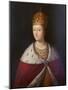 Portrait of the Regent Sofia Alexeyevna, First Half of 19th Century-null-Mounted Giclee Print