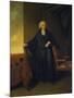 Portrait of The Reverend Philip Cocks, 1760s-Johann Zoffany-Mounted Giclee Print