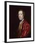 Portrait of the Rt. Hon. Charles Townshend MP (1725-67), C.1765-67-Sir Joshua Reynolds-Framed Giclee Print