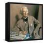 Portrait of the Rt. Hon. David Lloyd George-Sir William Orpen-Framed Stretched Canvas