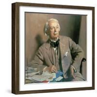 Portrait of the Rt. Hon. David Lloyd George-Sir William Orpen-Framed Giclee Print