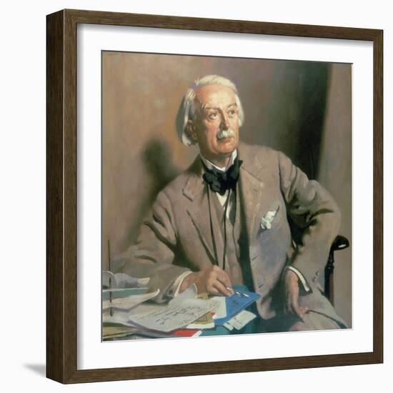 Portrait of the Rt. Hon. David Lloyd George-Sir William Orpen-Framed Giclee Print