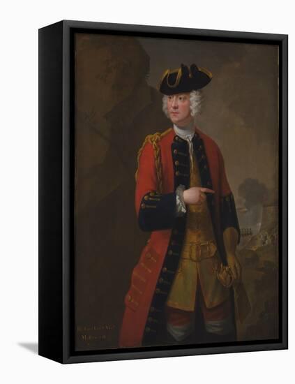 Portrait of the Rt. Hon. Richard, 3rd Viscount Molesworth-Anthony Lee-Framed Stretched Canvas