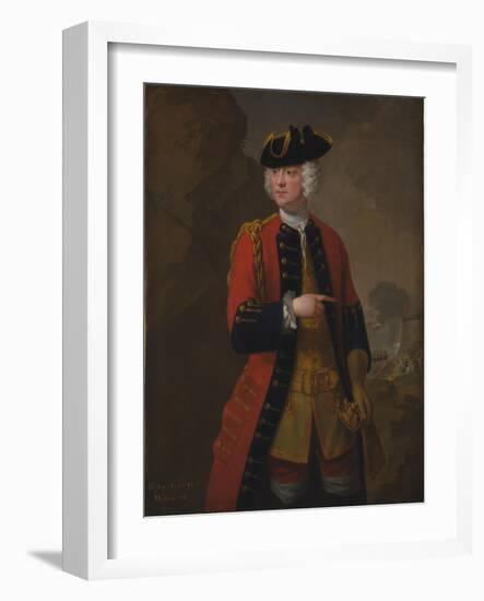 Portrait of the Rt. Hon. Richard, 3rd Viscount Molesworth-Anthony Lee-Framed Giclee Print