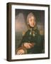 Portrait of the Russian Poet Evgeny Boratynsky (1800-44), 1820s-Vladimir Lukich Borovikovsky-Framed Giclee Print