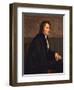 Portrait of the Sculptor Bertel Thorvaldsen (1770-184), 1838-Christoffer-wilhelm Eckersberg-Framed Giclee Print