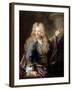 Portrait of the Sculptor Jean Cornu (1650-171)-Robert Tournieres-Framed Giclee Print