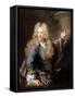 Portrait of the Sculptor Jean Cornu (1650-171)-Robert Tournieres-Framed Stretched Canvas
