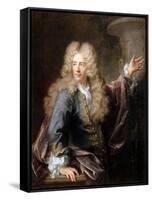 Portrait of the Sculptor Jean Cornu (1650-171)-Robert Tournieres-Framed Stretched Canvas