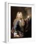 Portrait of the Sculptor Jean Cornu (1650-171)-Robert Tournieres-Framed Giclee Print