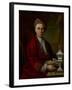 Portrait of the Silversmith Johann Friedrich Baer, C.1770-Johann Daniel Heimlich-Framed Giclee Print