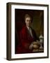 Portrait of the Silversmith Johann Friedrich Baer, C.1770-Johann Daniel Heimlich-Framed Giclee Print