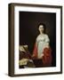 Portrait of the Singer Anna Borunova, 1821-Nicolas de Courteille-Framed Giclee Print