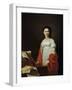 Portrait of the Singer Anna Borunova, 1821-Nicolas de Courteille-Framed Giclee Print