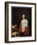 Portrait of the Singer Anna Borunova, 1821-Nicolas de Courteille-Framed Giclee Print