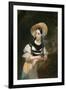 Portrait of the Singer Fanny Tacchinardi Persiani, (1812-186), 1834-Karl Pavlovich Briullov-Framed Giclee Print