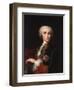 Portrait of the Singer Farinelli (Carlo Brosch) (1705-178)-Jacopo Amigoni-Framed Giclee Print