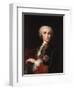 Portrait of the Singer Farinelli (Carlo Brosch) (1705-178)-Jacopo Amigoni-Framed Giclee Print