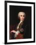 Portrait of the Singer Farinelli (Carlo Brosch) (1705-178)-Jacopo Amigoni-Framed Giclee Print