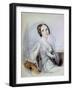 Portrait of the Singer Henriette Gertrude Sontag, 19th Century-Johann Nepomuk Ender-Framed Giclee Print